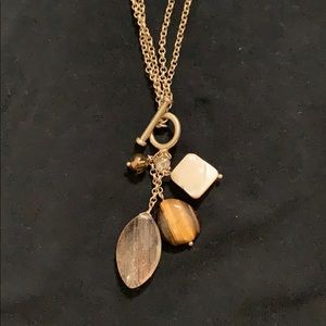 Lia Sophia Natural Charm Necklace